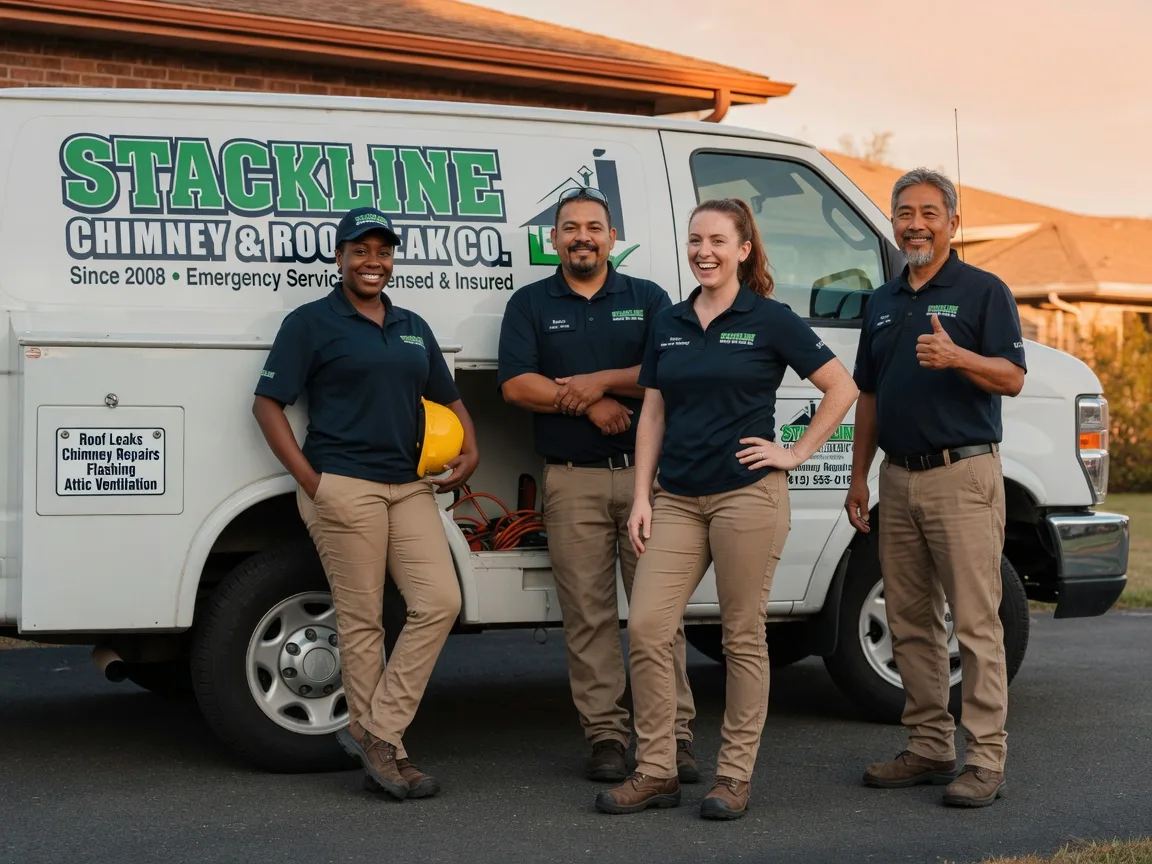 Chimney flashing repair company in Brookesmith, TX
